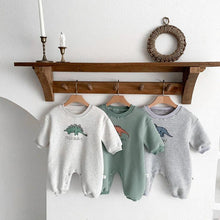 Load image into Gallery viewer, Baby Dino Jumpsuit
