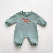 Load image into Gallery viewer, Baby Dino Jumpsuit
