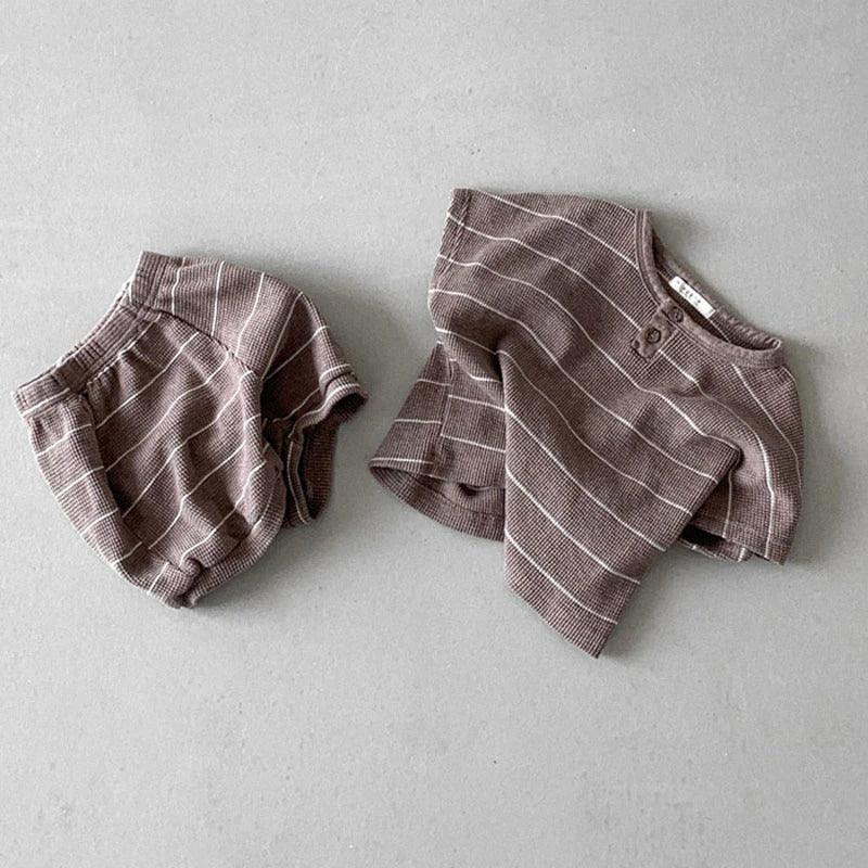 Waffle Stripe Set